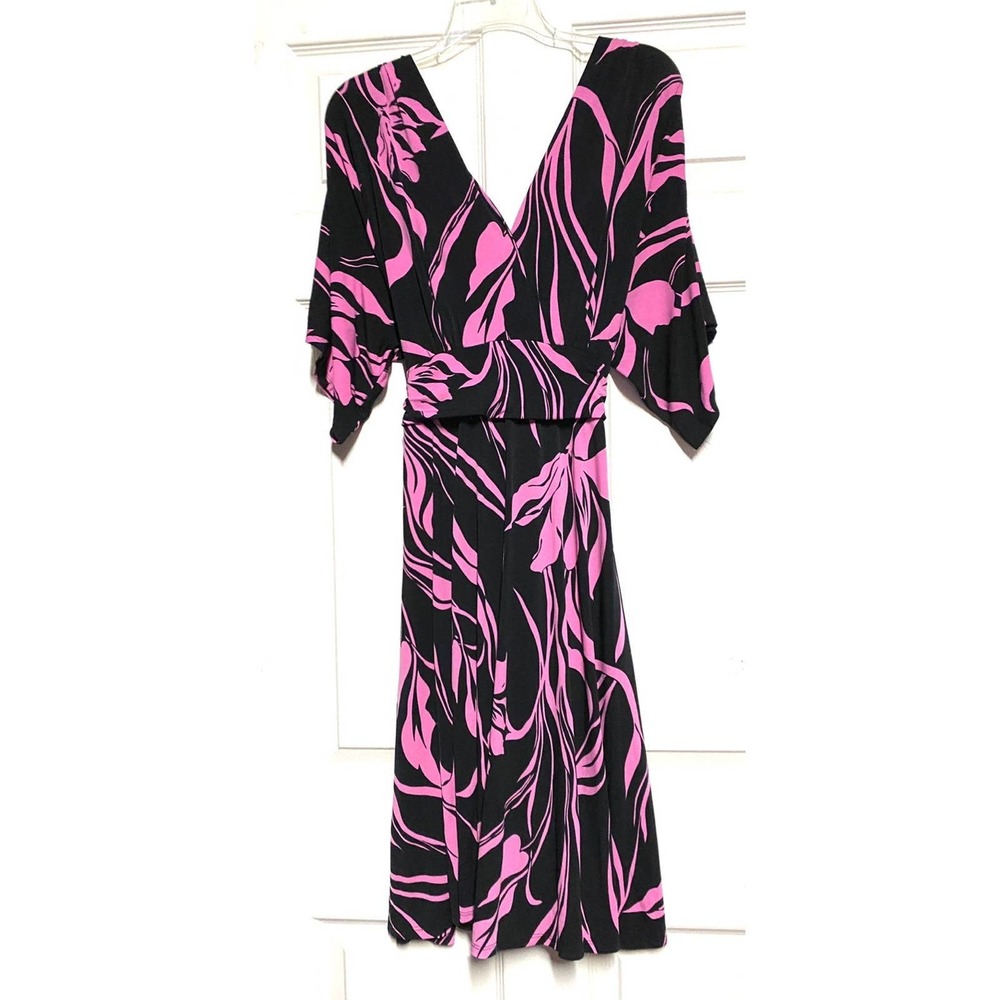Roulette Y2K printed belted dress XL - Picture 2 of 6